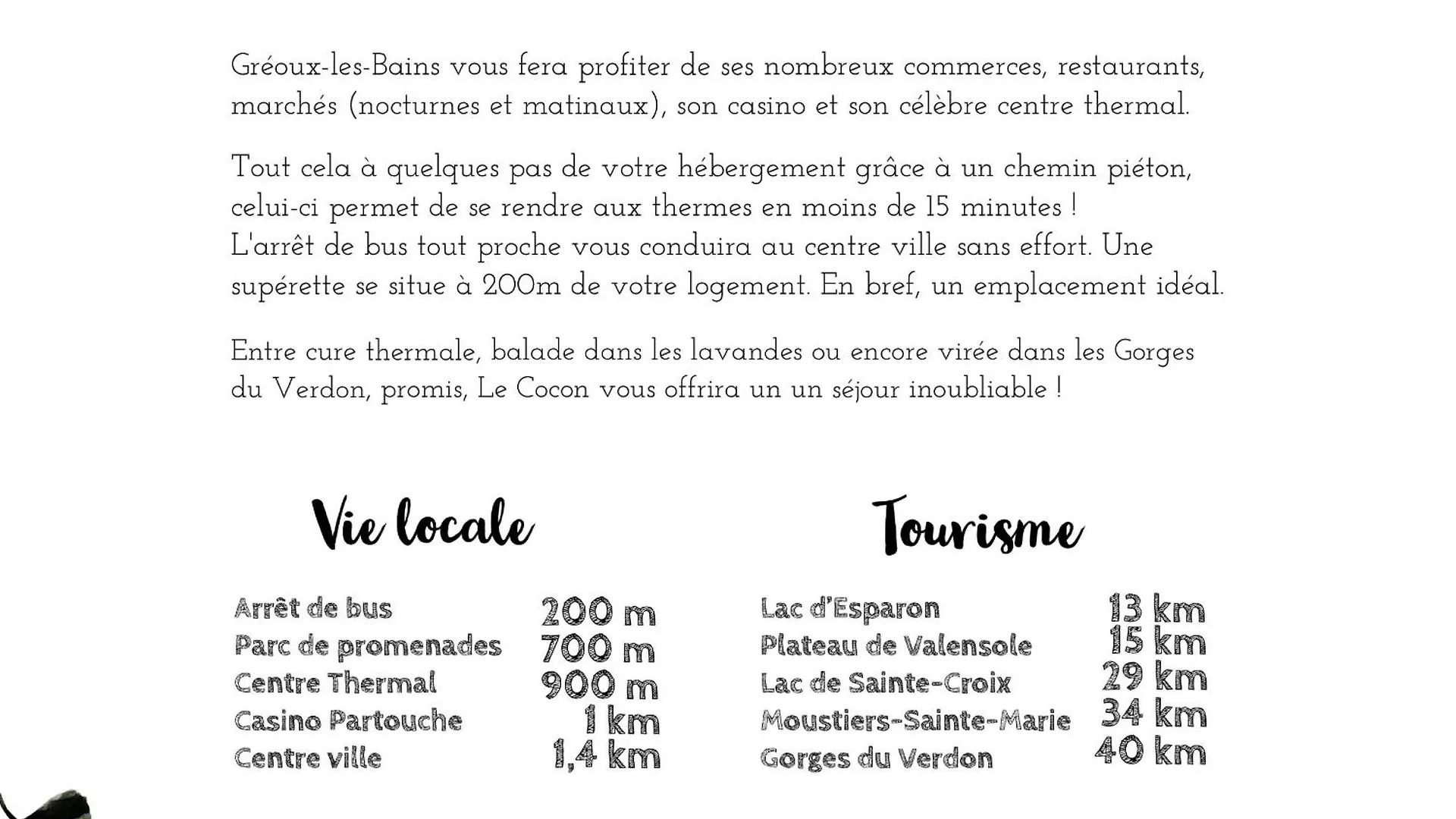 Le Cocon Apartment Greoux-les-Bains France